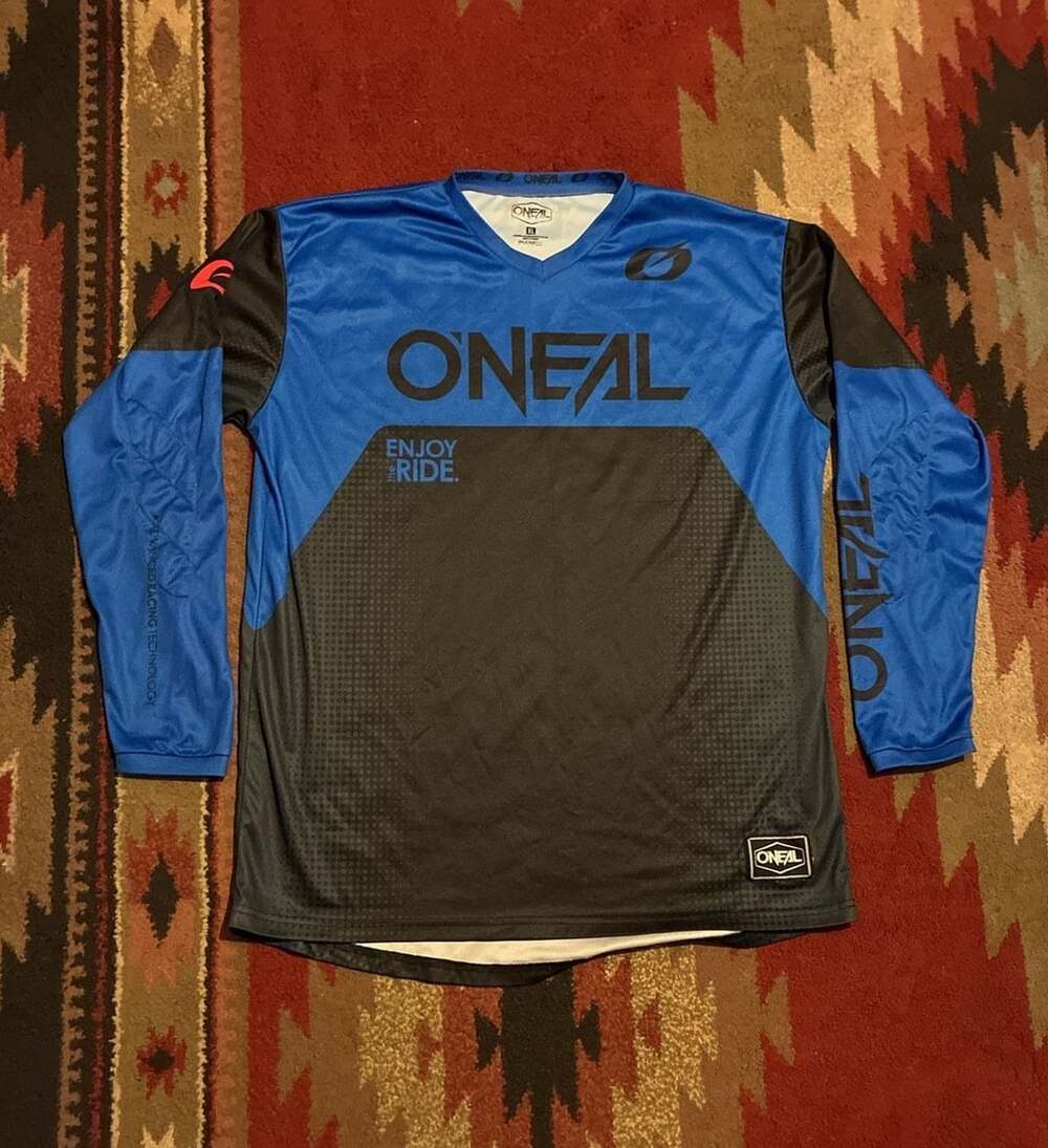 O'Neal Element Motocross Jersey Blue Black Size XL